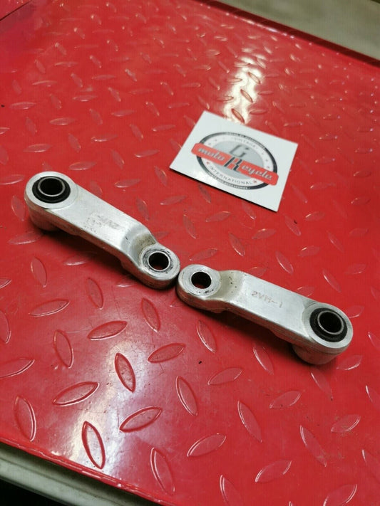 Yamaha YZ250 1988 swingarm rear shock linkage connecting rods arm 1989