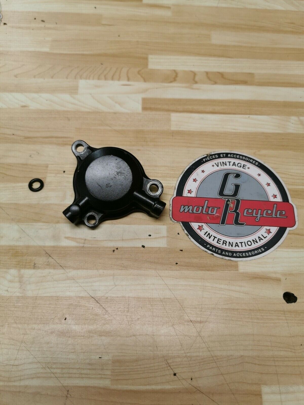 Yamaha YZ450F 2009 oil filter cleaner element cover