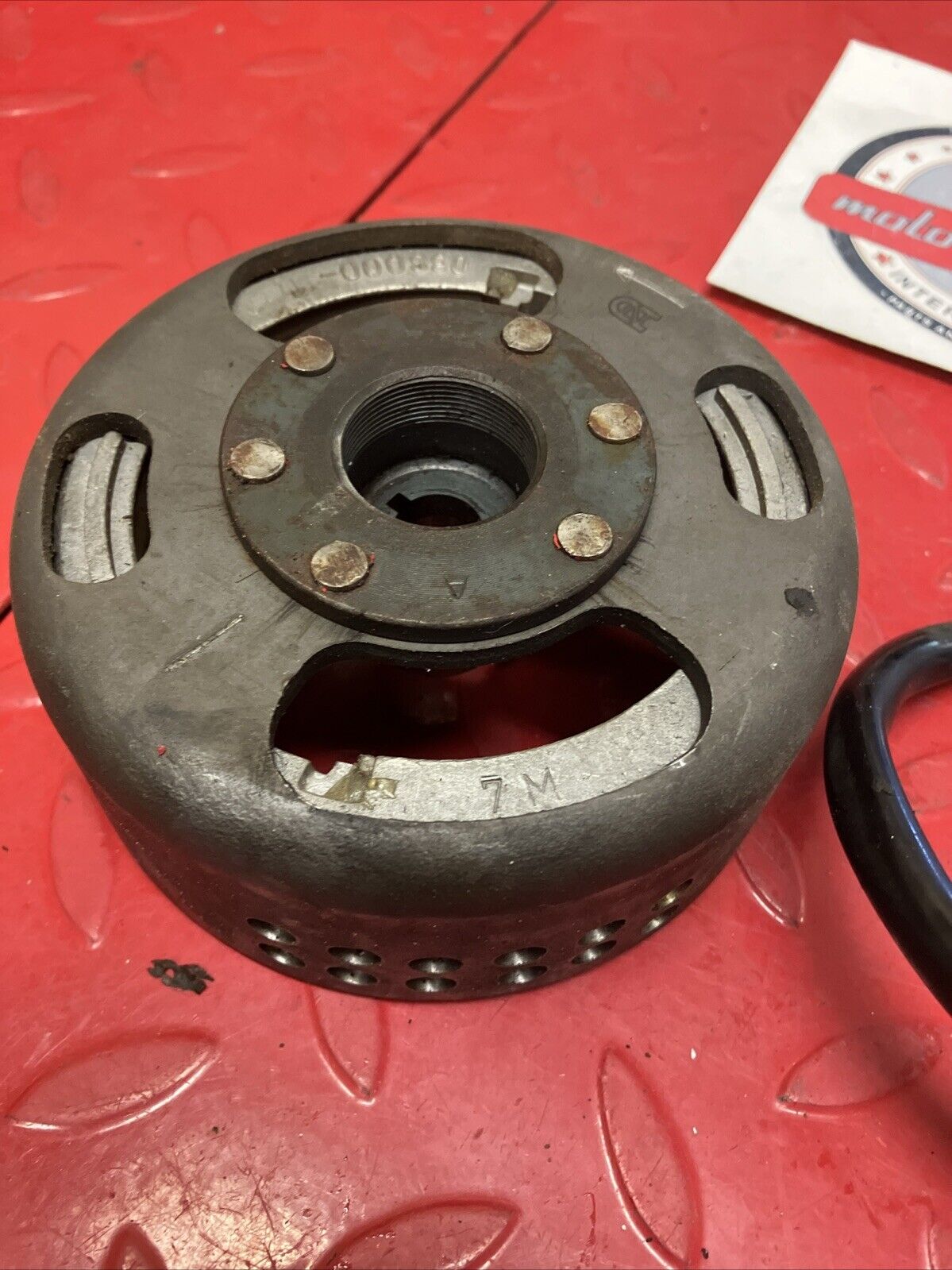 Suzuki RV90 1975 stator magneto flywheel rotor