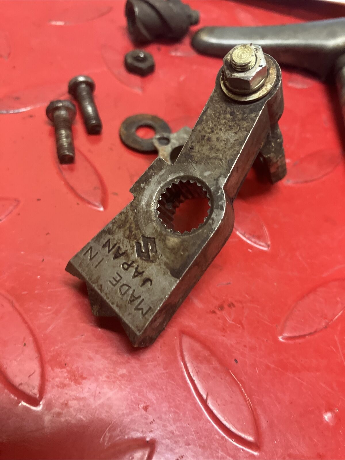 Suzuki RV125 1975 reduction shifting high low lever shaft parts