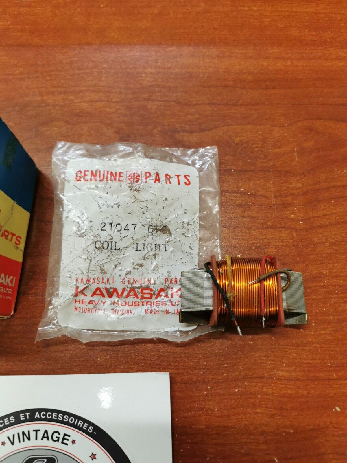 NOS Kawasaki MC1 G4TR G3SS G3TR G5 KV100 LIGHTING (A) COIL 21047-010 K23