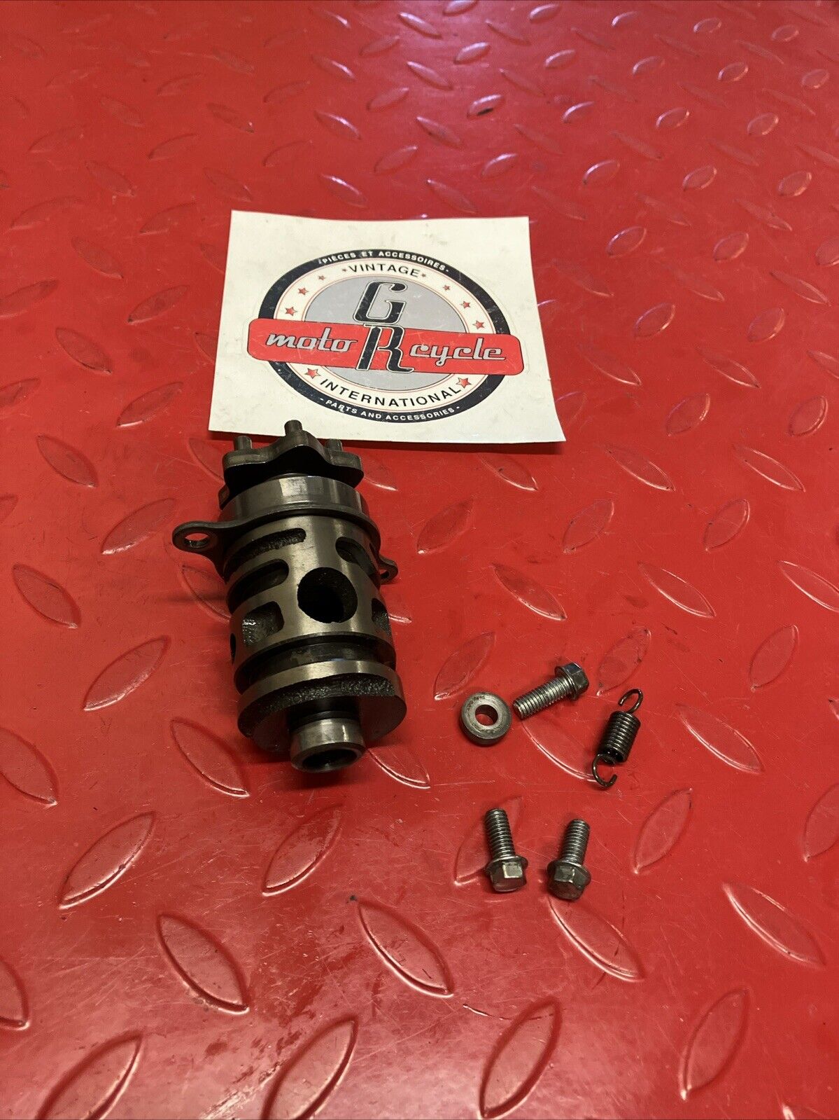 Kawasaki KX125 1987 Transmission gearshift gear shift drum change 1985 1986