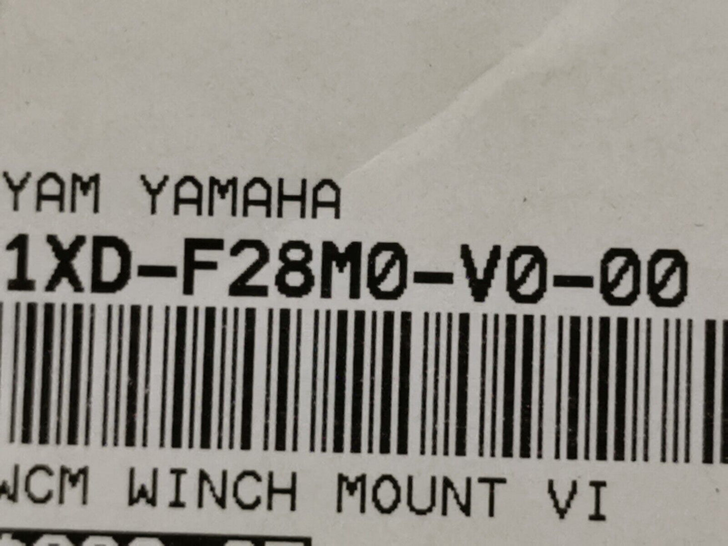 NOS YAMAHA Viking Front Winch Mount WARN 90218 1XD-F28M0-V0-00