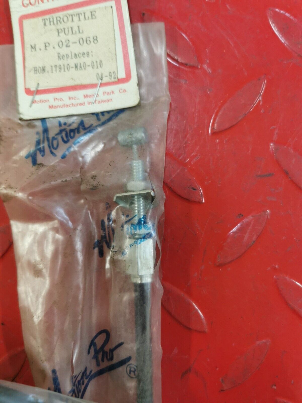 NOS MOTION PRO Honda 1981 1982 XR500R CABLE THROTTLE 17910-MA0-010 H30