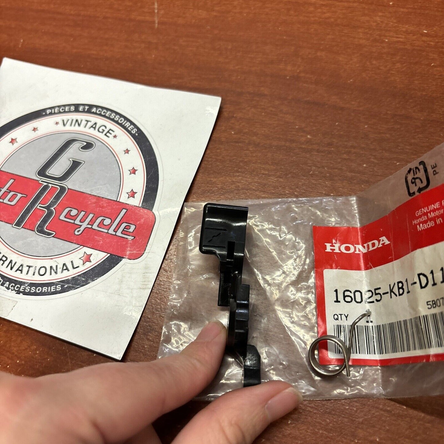 NOS Honda 1985 ATC200M CHOKE LEVER 16025-KB1-D11 H166