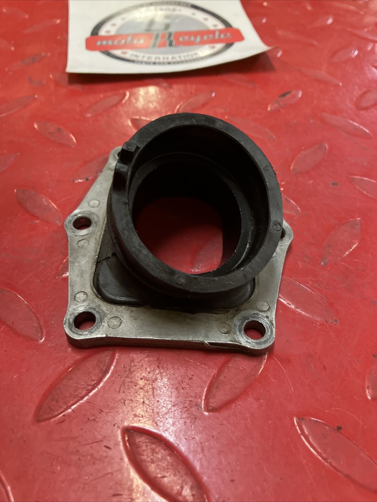 Honda CR250R 1988 intake manifold insulator boot carburetor 1989 2