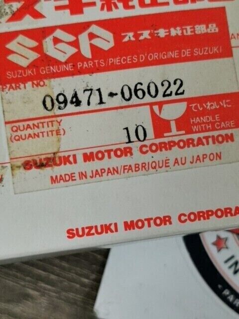 NOS SUZUKI AS50 DR100 DR125 BULB 6V15 15W STANLEY 09471-06022 S49