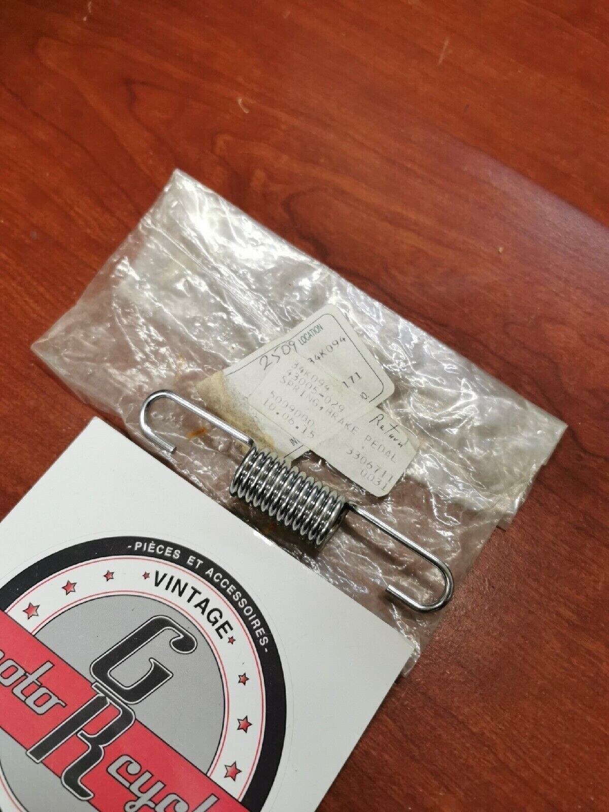 NOS Kawasaki ZN1300 KZ250 KZ750 KZ440 SPRING BRAKE PEDAL 43005-029 K23