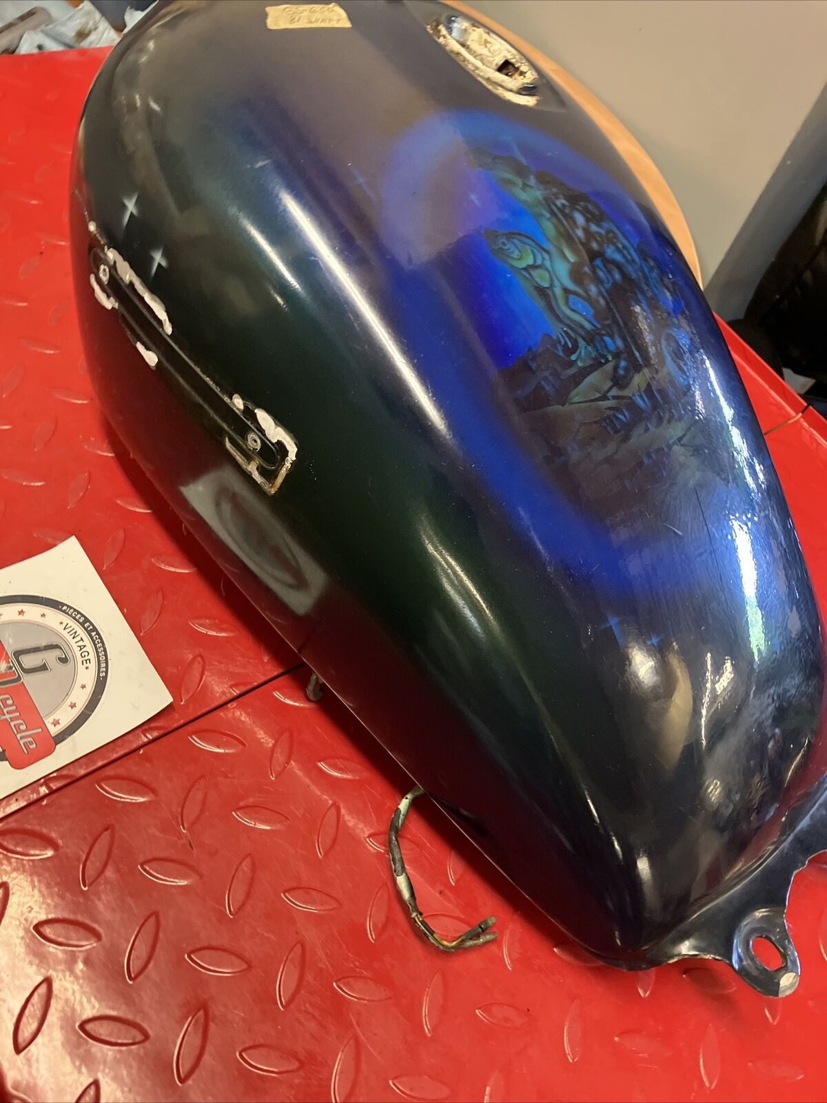 Suzuki GS650 1981 1982 Fuel tank gas petrol reservoir PETCOCK NOT INCLUDED