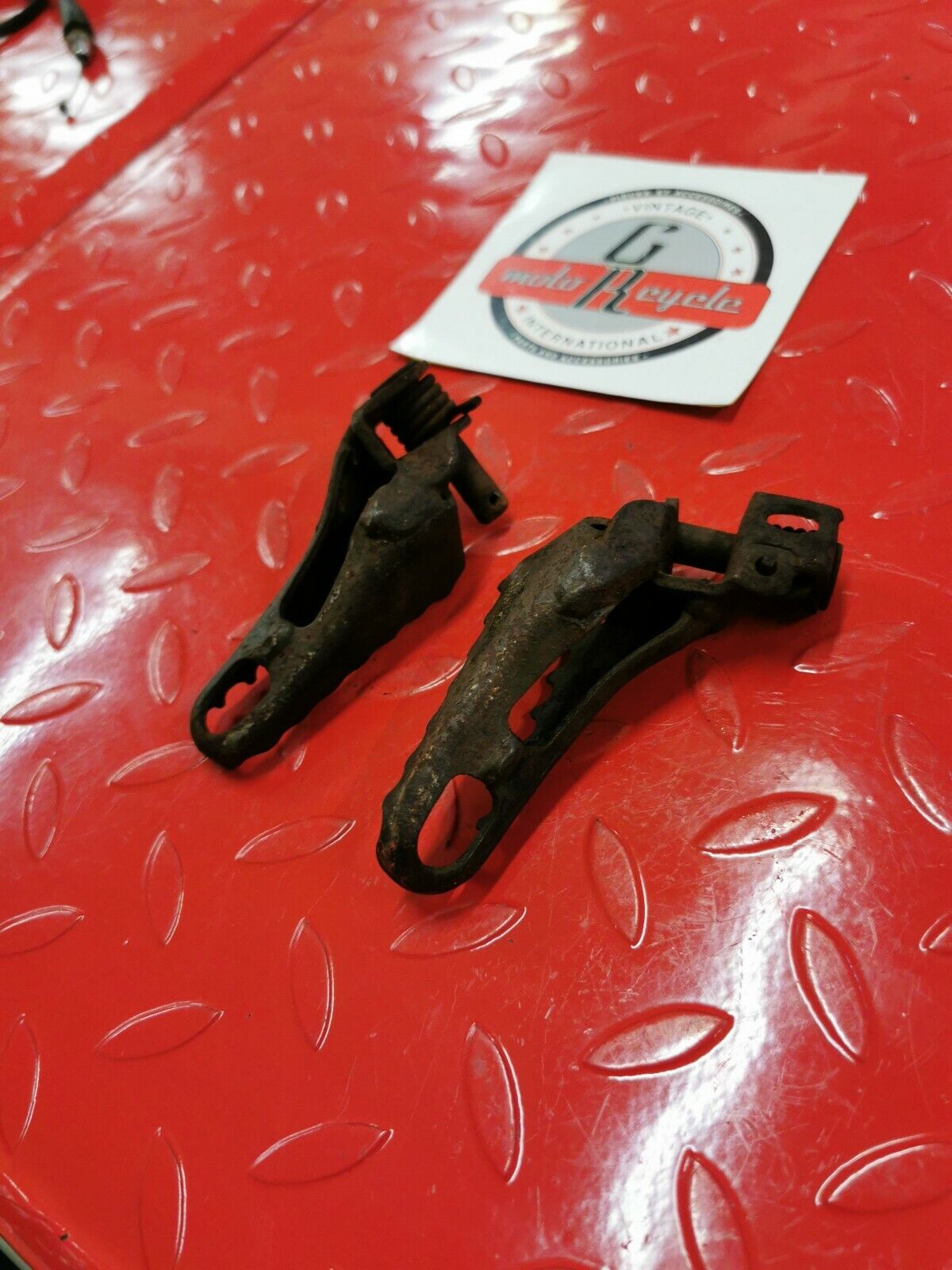 Honda CR80R 1993 footpegs foorests foot peg rest step left right 50612-GS2-000