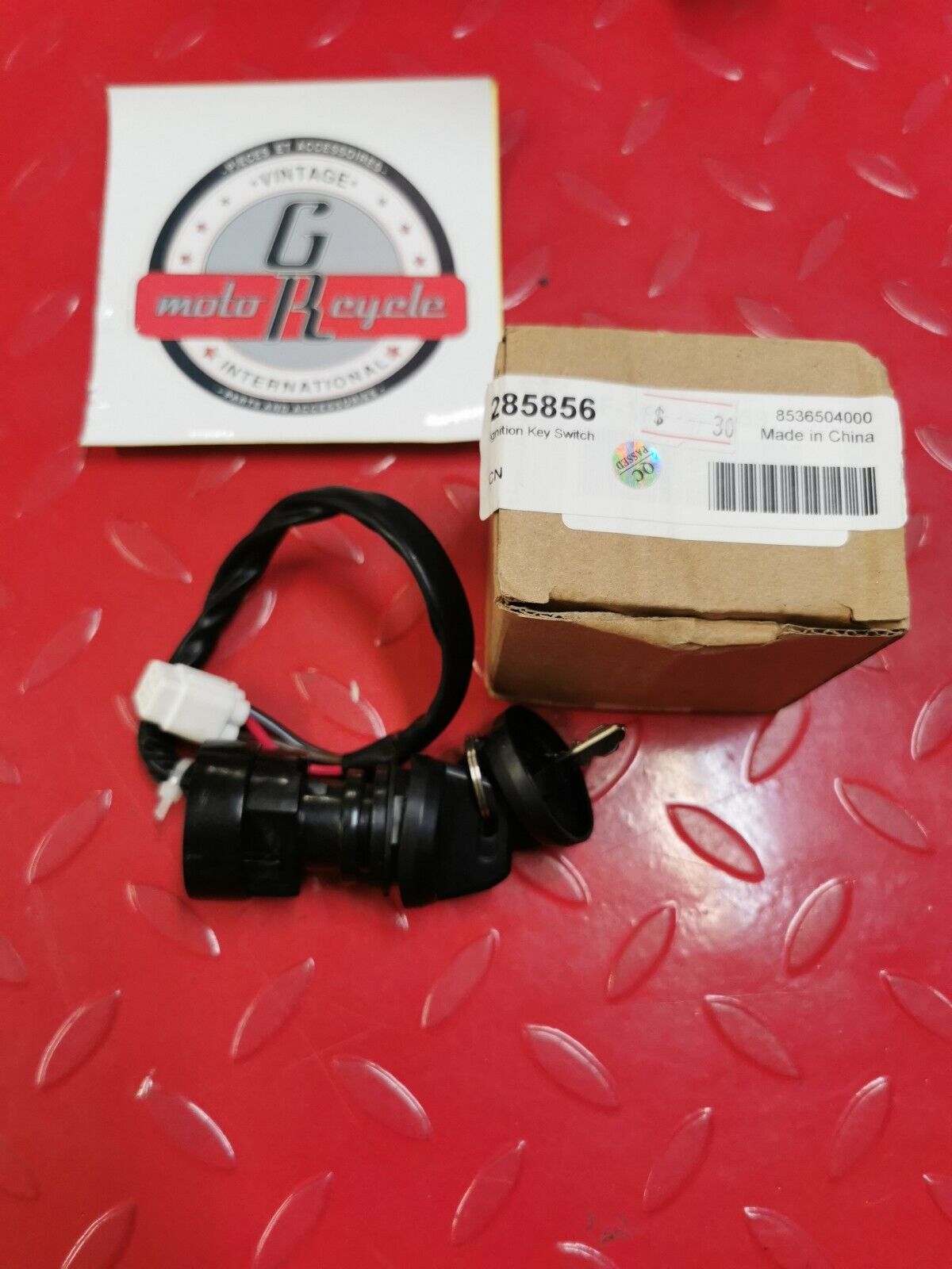 NOS KIMPEX Ignition Key Switch Lock with Key 285856 J3