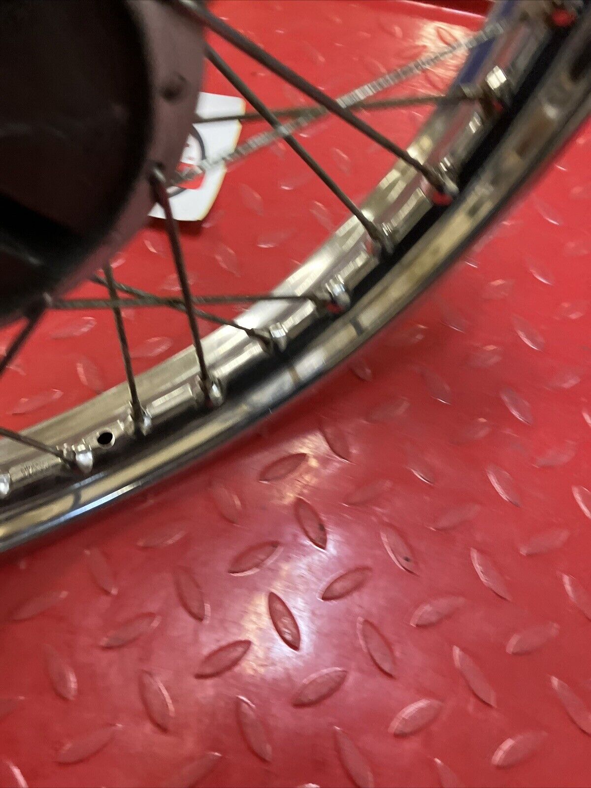 Kawasaki G5 1972 rear wheel rim