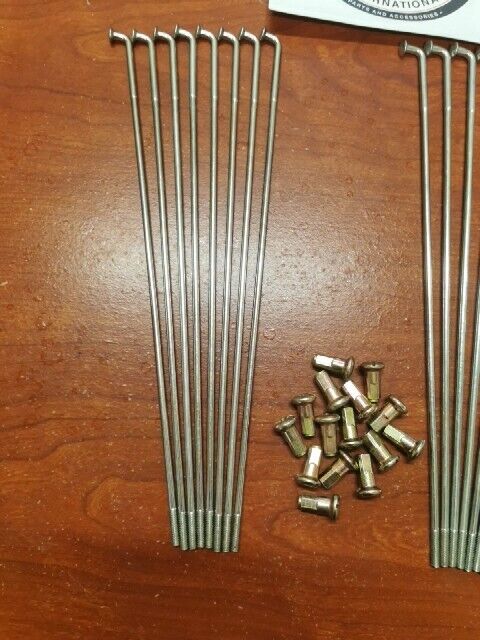 NOS Yamaha 1974 DT250 DT360 FRONT SPOKE KIT SET INCOMPLETE 438-25104-00-00 Y134