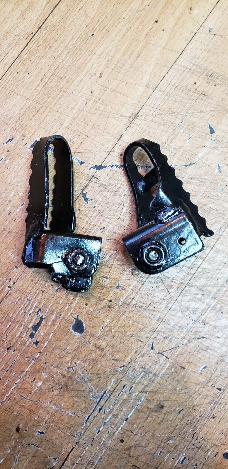 Honda XR200R 1984 1985 left right foot peg step arm XR250R XR200 XR250