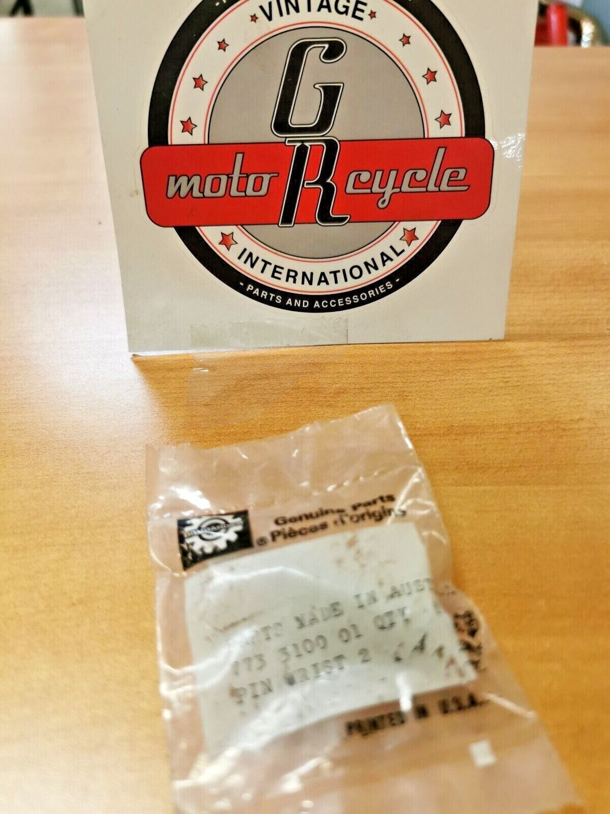 NOS BOMBARDIER PUCH MAXI PISTON PIN WRIST 773-310-001   P1