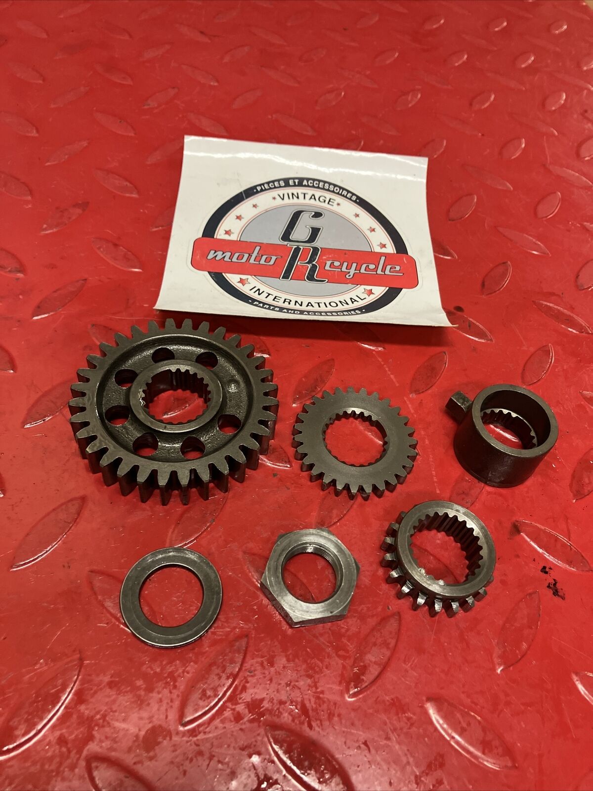 Honda XL600R 1986 Primary drive gear timing sprocket pulser boss oil pump gear
