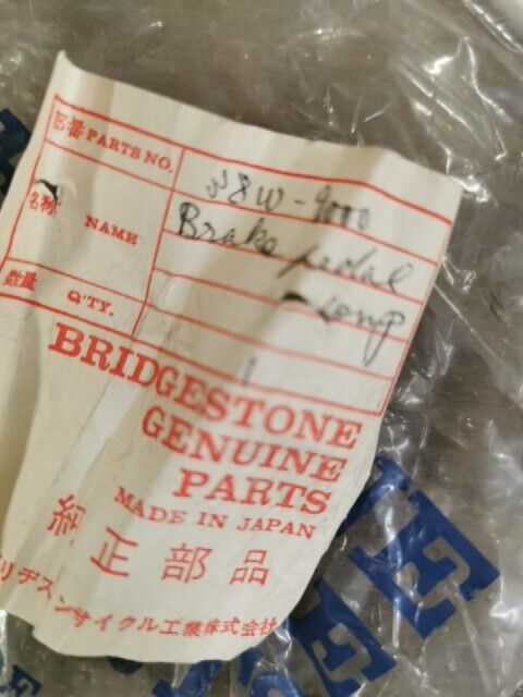 NOS BRIDGESTONE 350 GTR GTO REAR BRAKE PEDAL LEVER ARM 3810-9000-XCI B2