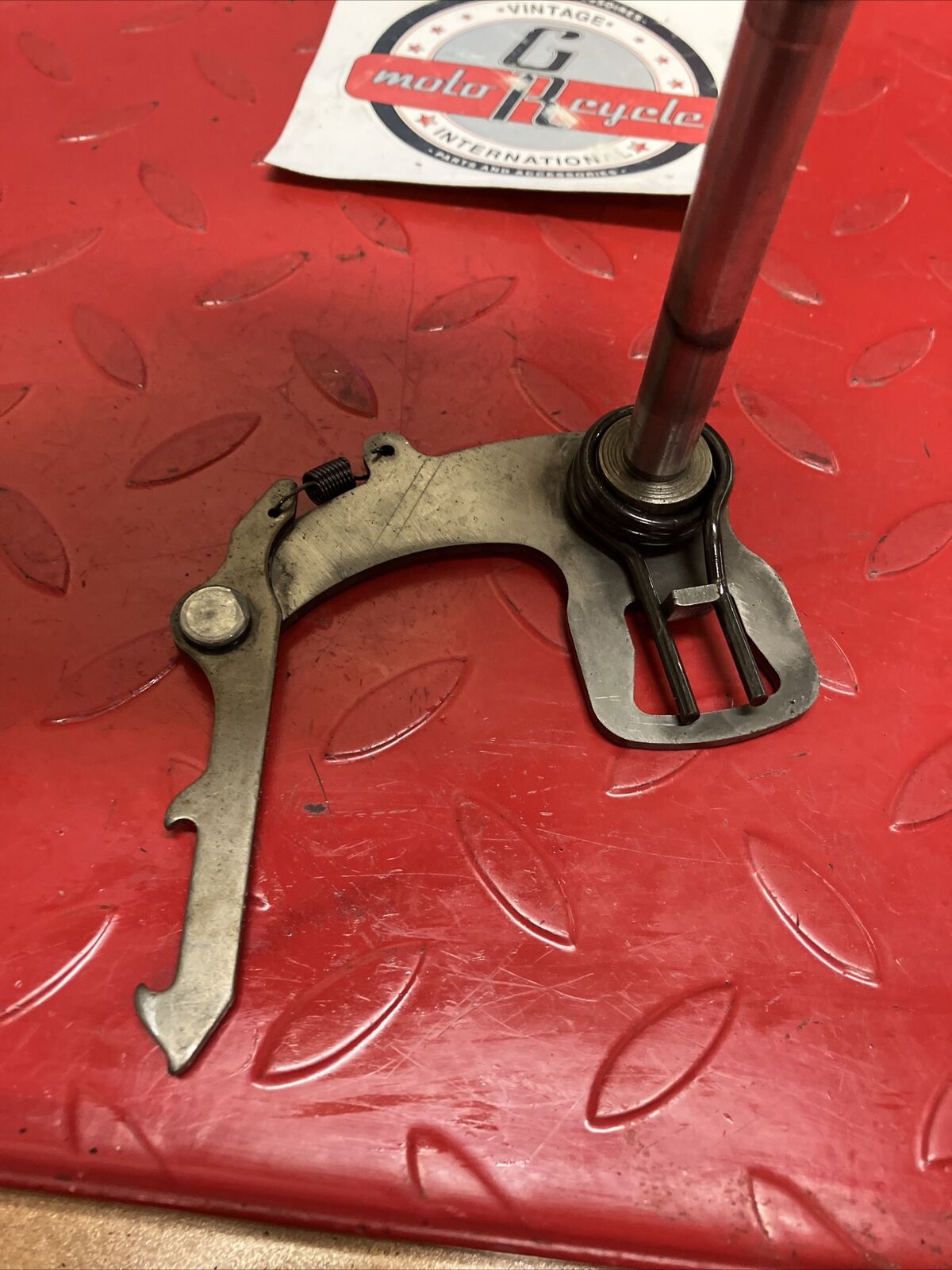 Yamaha U7E 1972 V70 gearshift gear shift shaft spindle