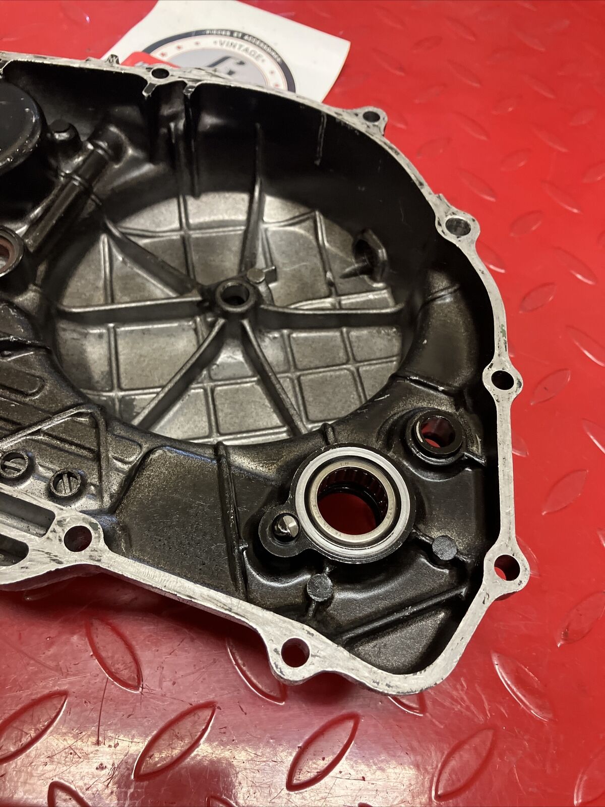 Honda XL350R 1984 Right crankcase clutch cover