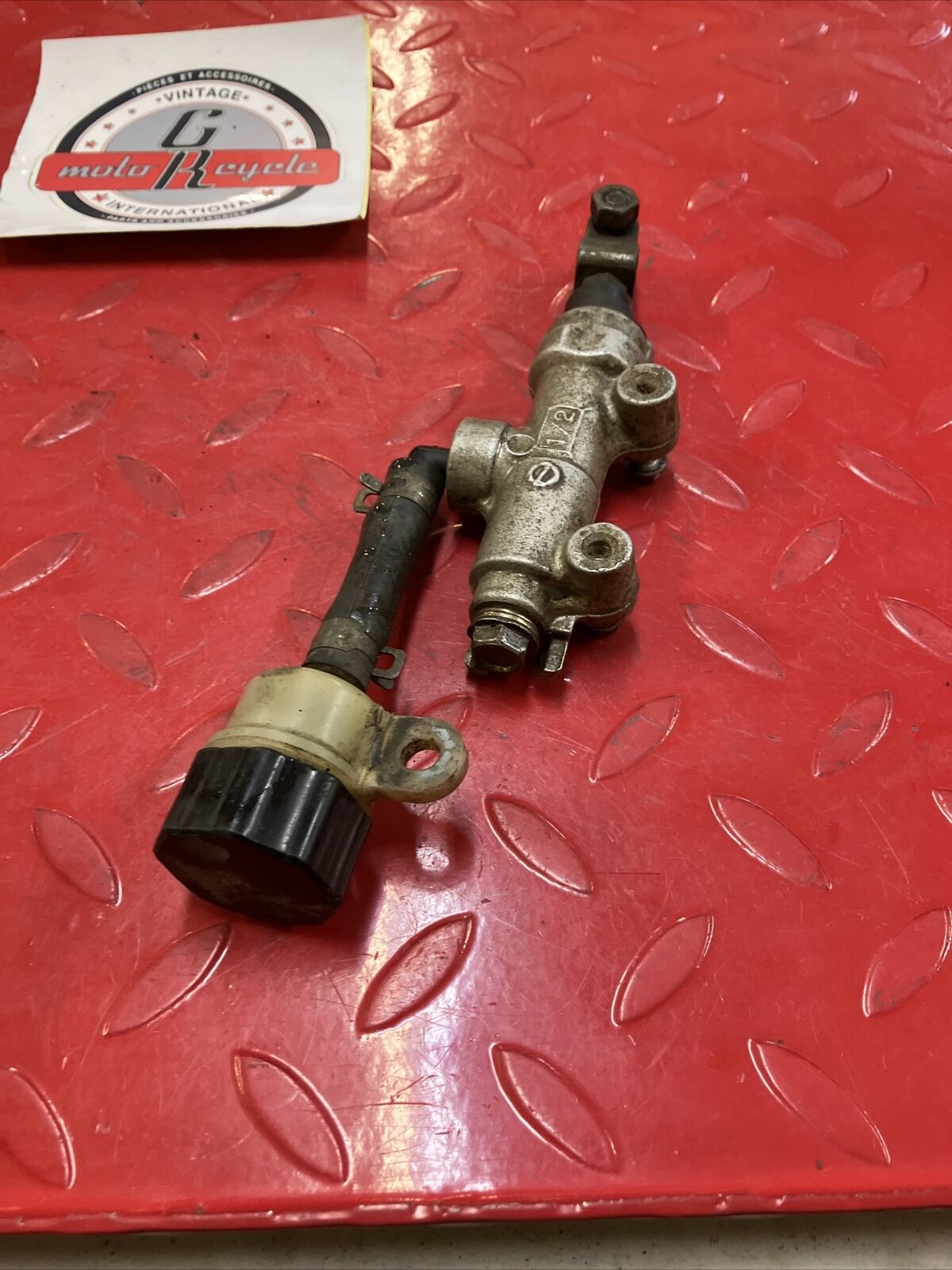 Kawasaki KX250 2001 rear brake master cylinder KX125 1997 1998 1999 2000