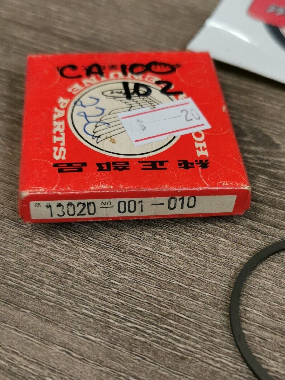 NOS HONDA CA100 CA102 RING SET PISTON OS 0.25 13020-001-010 H47