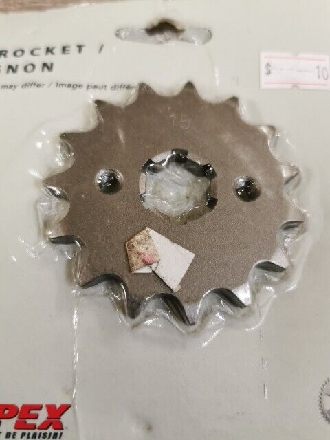 NOS KIMPEX CT110 TT225 TTR225 XT125 XT200 Front Drive Sprocket 15T 003745 J57