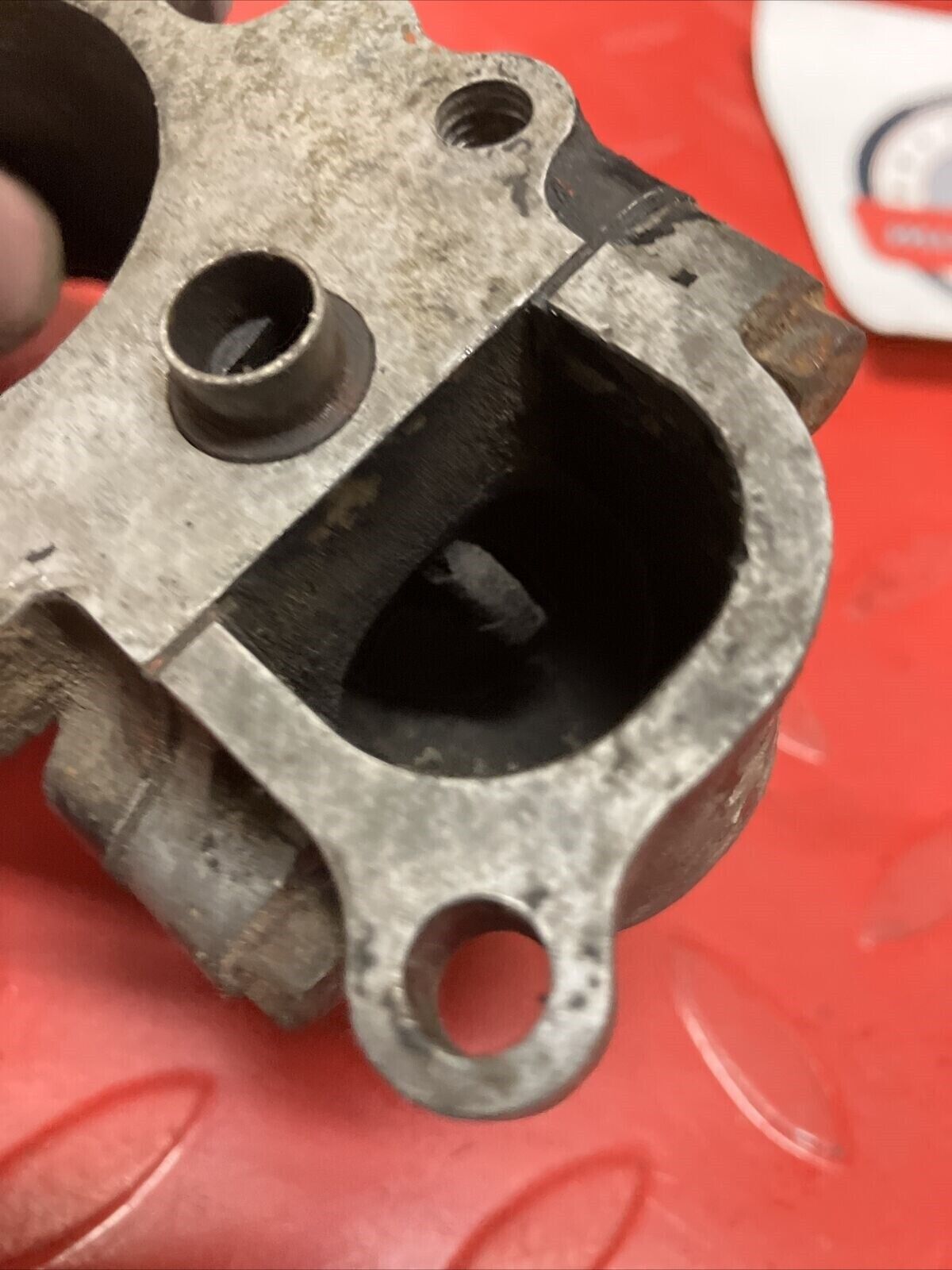Honda CR250R 1984 exhaust manifold atac butterfly valve governor 2