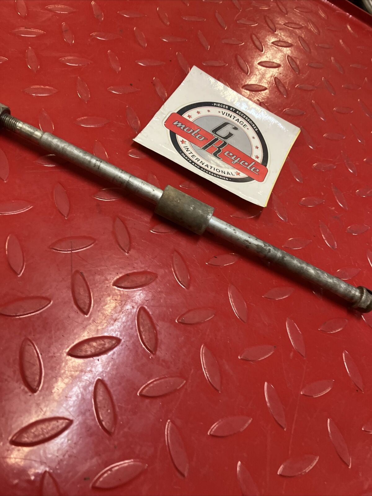 Suzuki RV90 1976 rear wheel axle bolt spacer collar