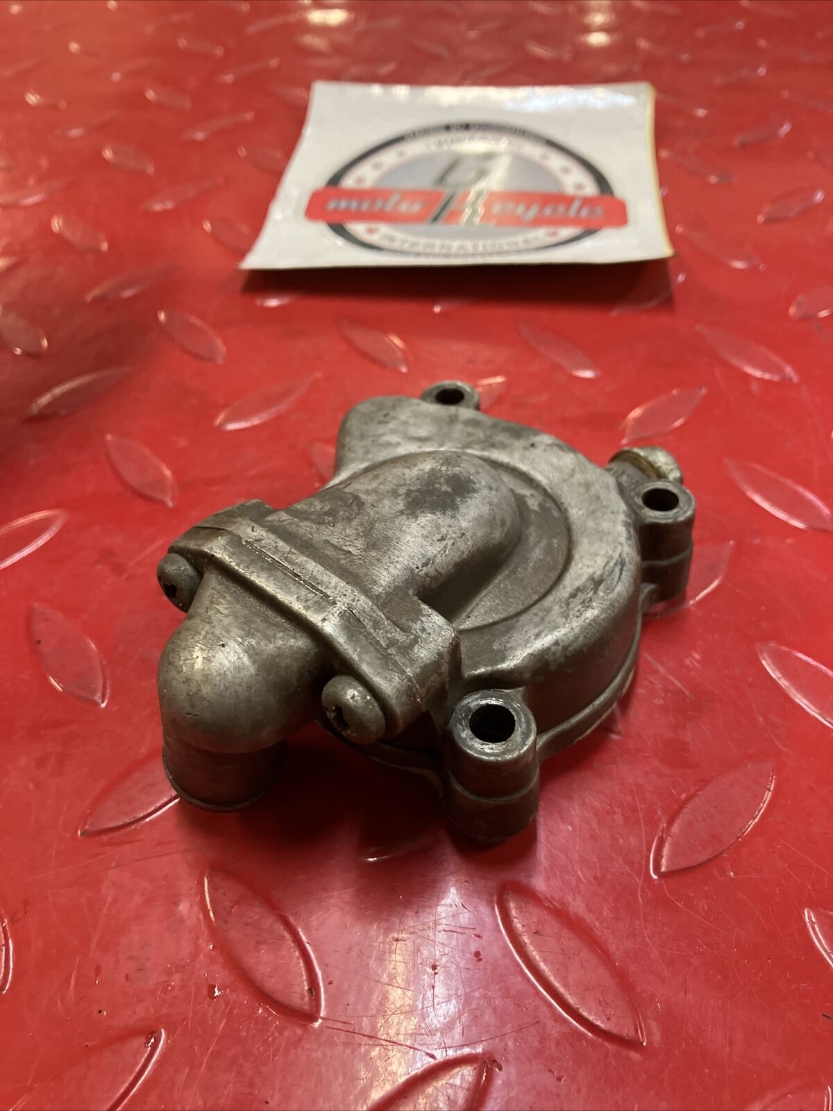 Suzuki RM125 1985 water pump waterpump cover 1981 1982 1983 1984 2
