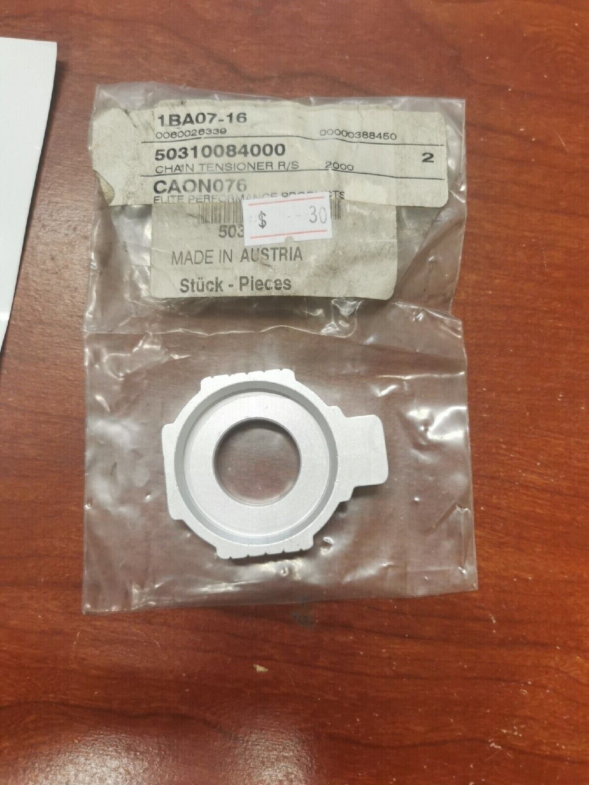 NOS KTM 125SX 144SX 150SX 200SX CHAIN TENSIONER R/S 2000 50310084000 KT3