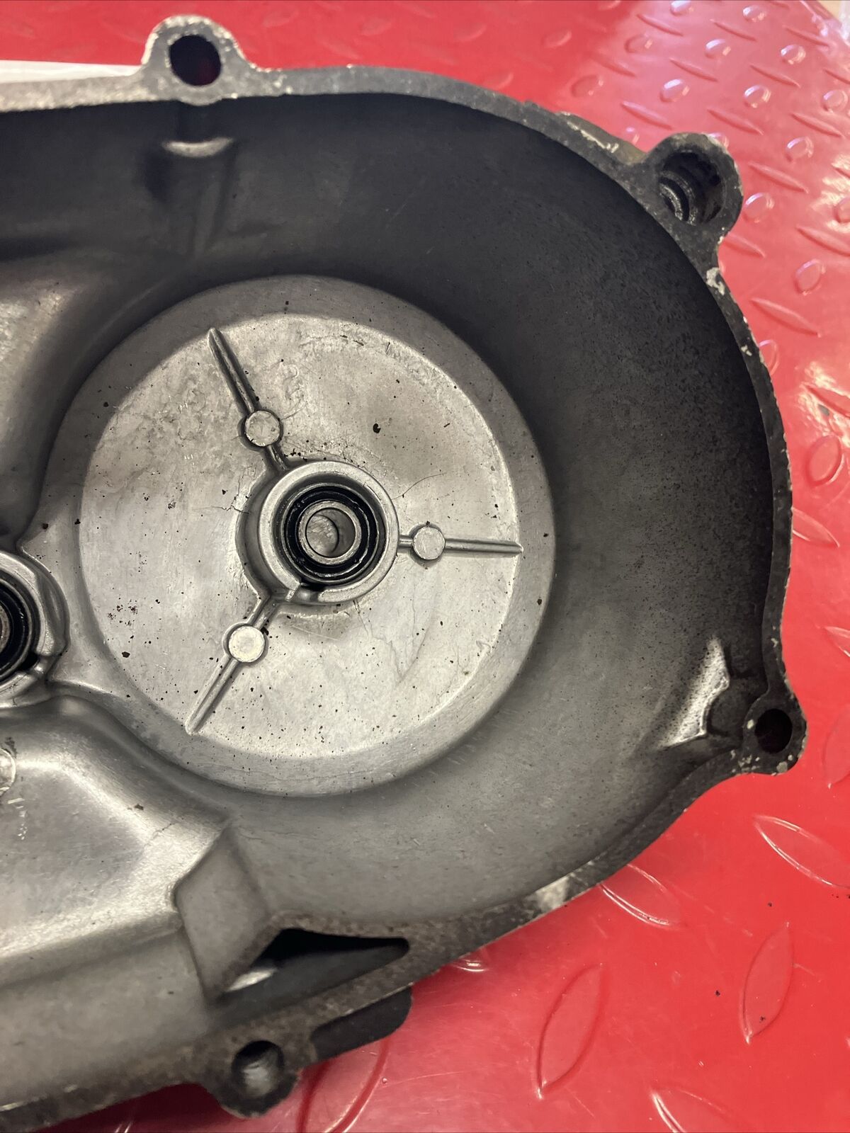 Yamaha MJ50 1982 Towny Right crankcase clutch cover