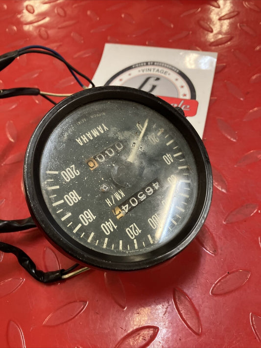 Yamaha RD400 1977 speedometer 1976