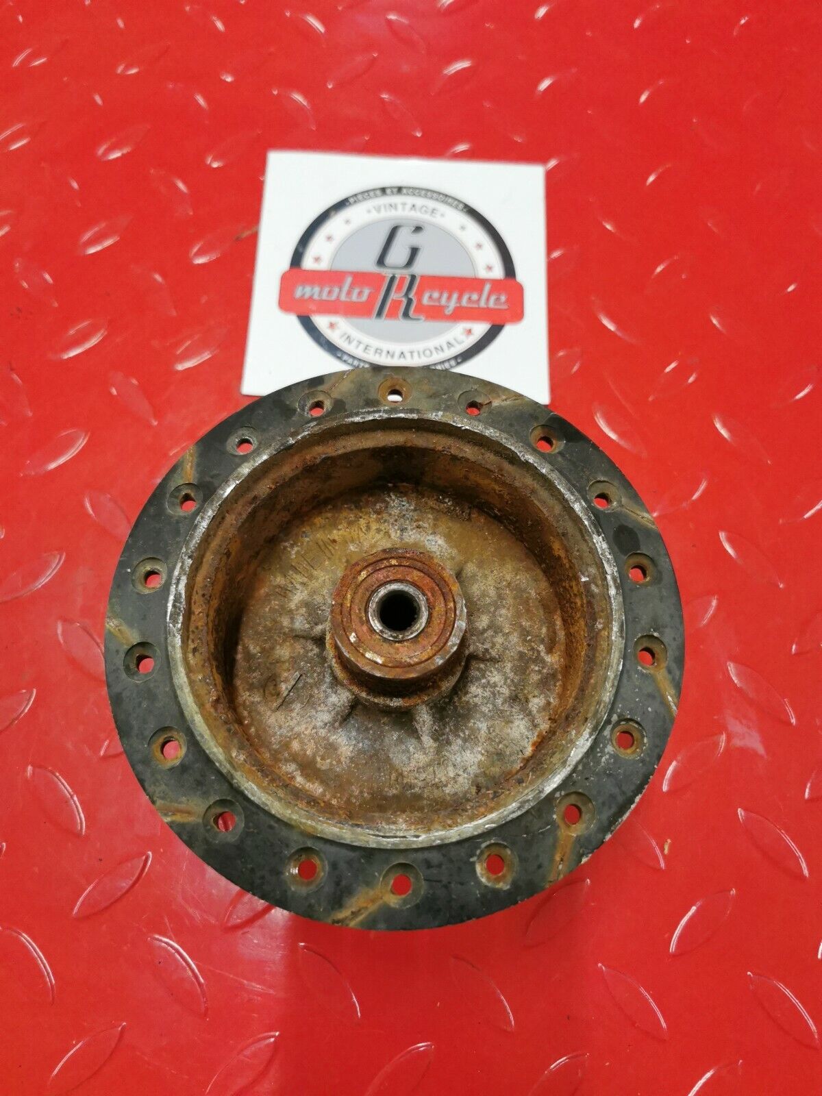 Kawasaki KX80 1979 front wheel hub 1980 1981