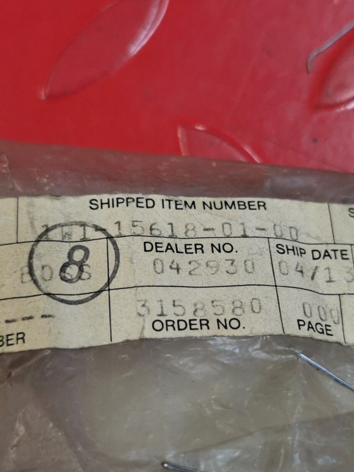 NEW NOS YAMAHA YZ125 IT175 DT125 DT175 KICK LEVER COVER 1W1-15618-01-00 Y30