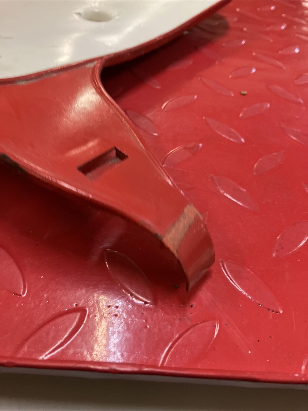 Honda CR250R 1984 front number plate panel