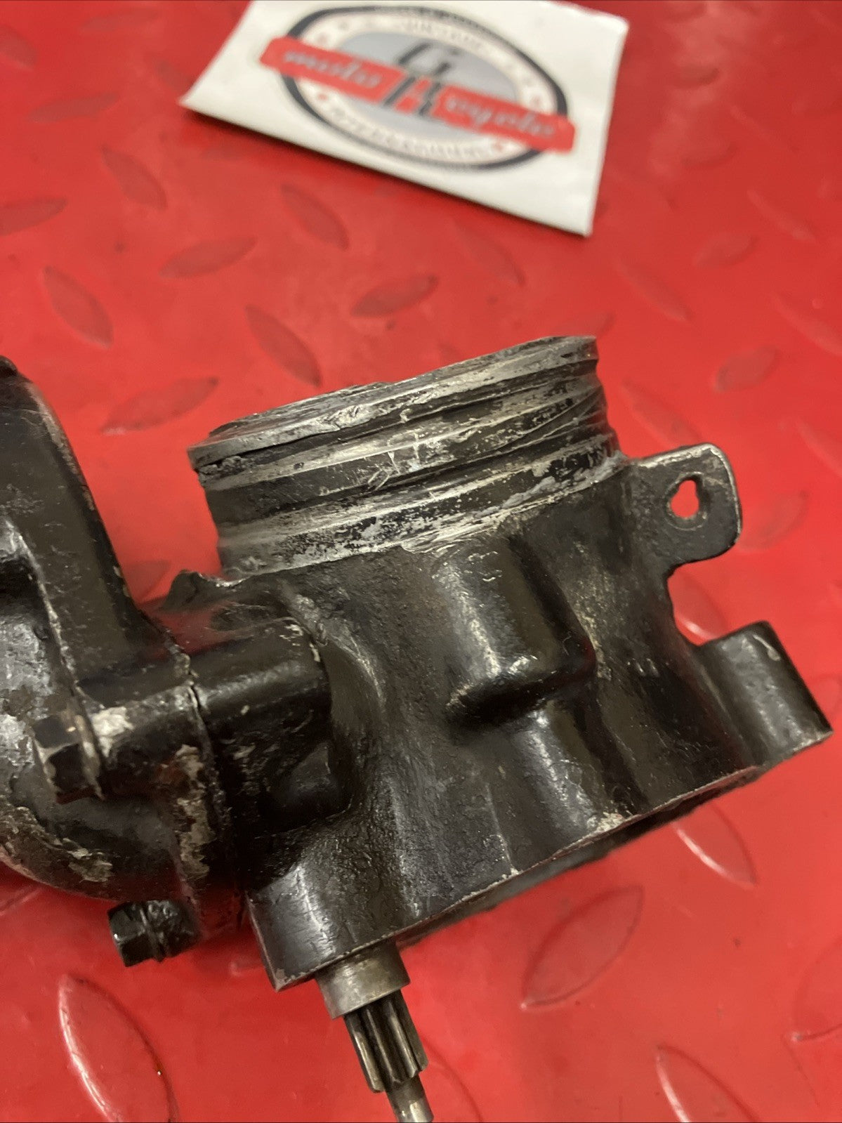 Honda CR250R 1985 Exhaust manifold atac power valve sub chamber