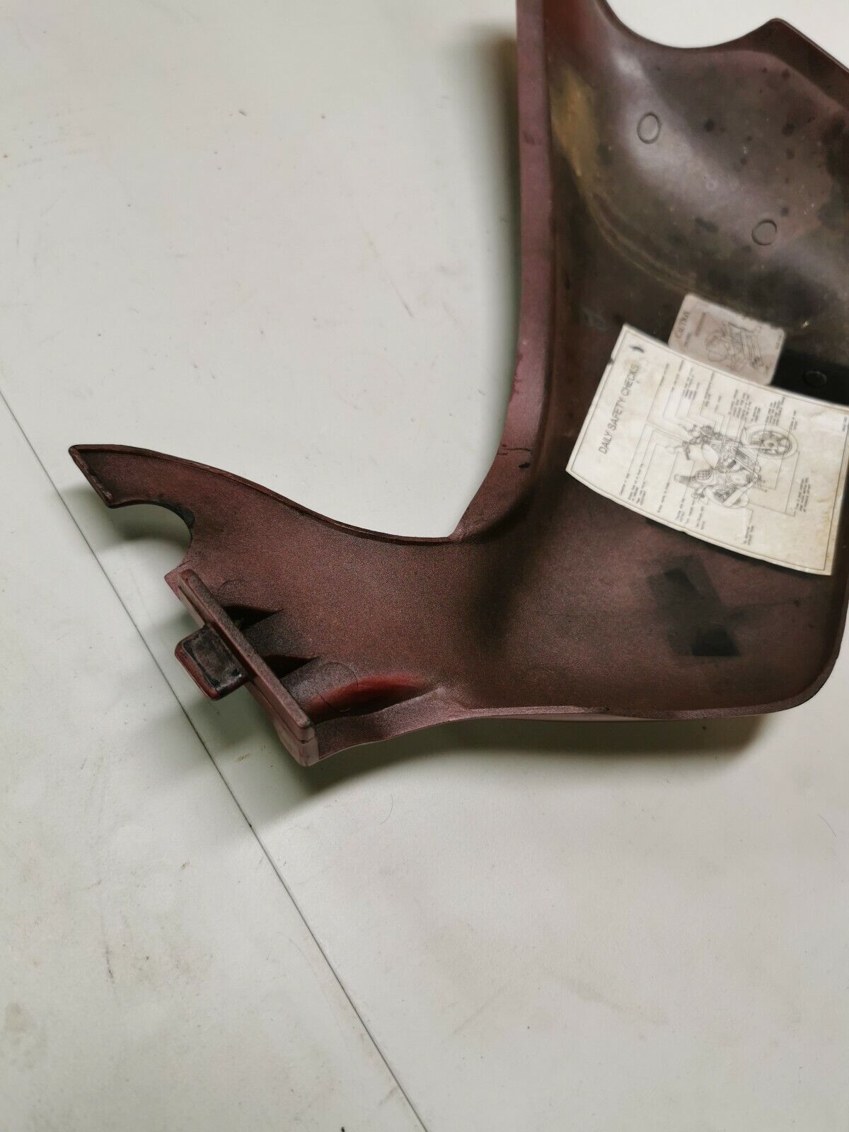 Kawasaki Vulcan 500 EN500 1995 right side cover panel