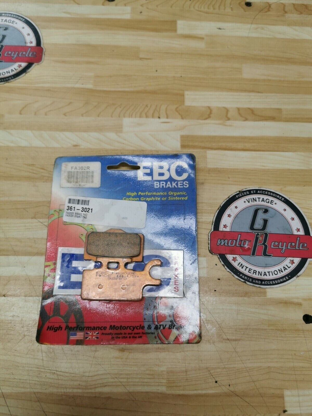 Kawasaki KX65 EBC FA302R front brake pad RM65
