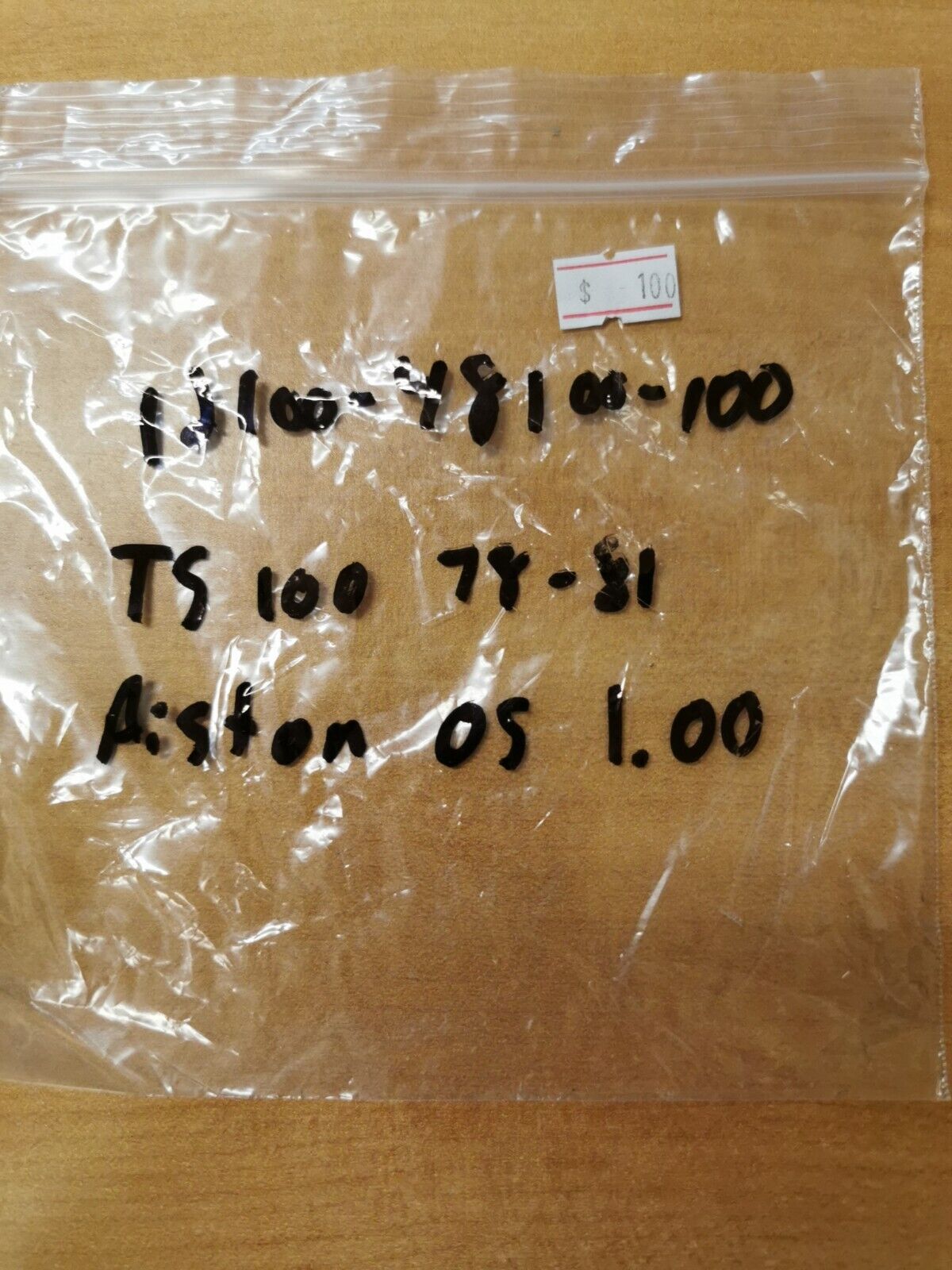 NOS SUZUKI TS100 1978 1979 1980 1981 PISTON OS 1.00 12100-48100-100 S7