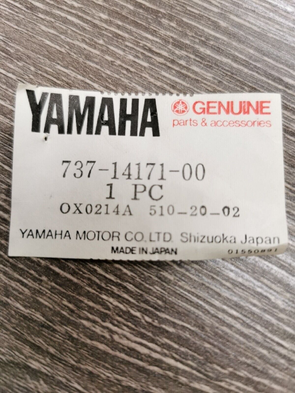 NOS YAMAHA YZ465 CARBURETOR STARTER PLUNGER 737-14171-00-00 Y57