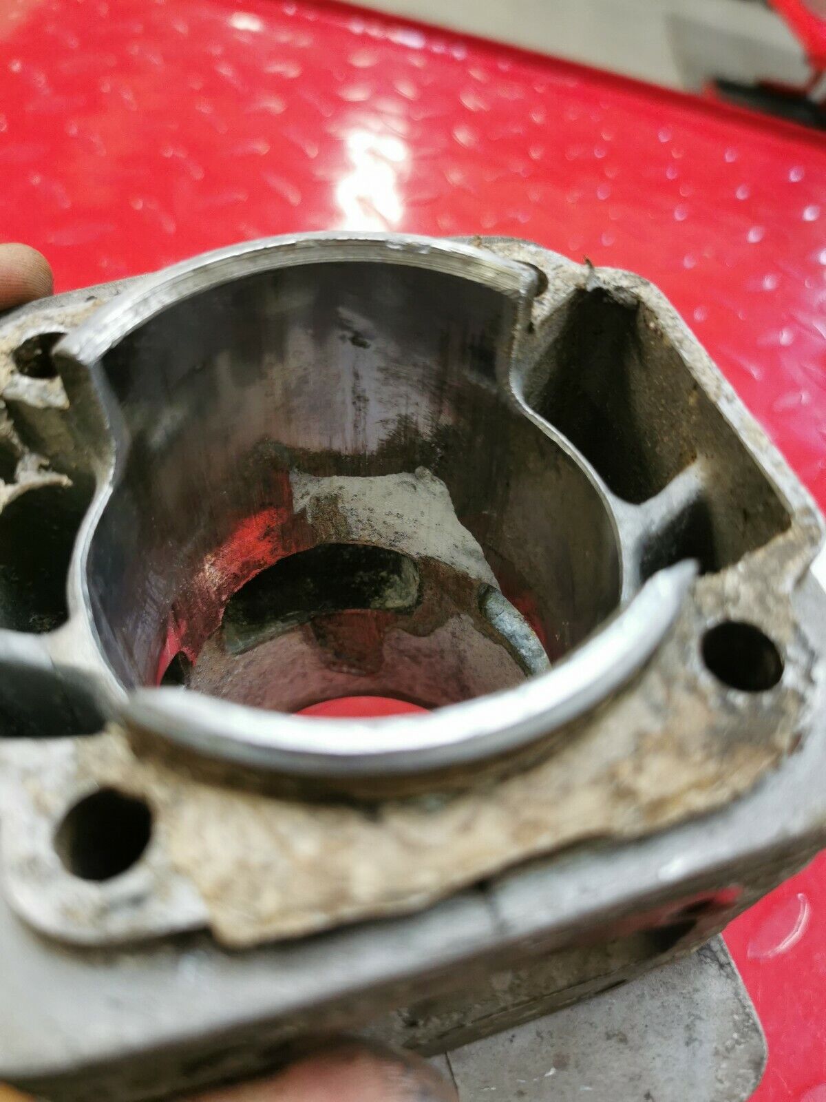 Arctic cat 70's 400 snowmobile center cylinder jug barrel