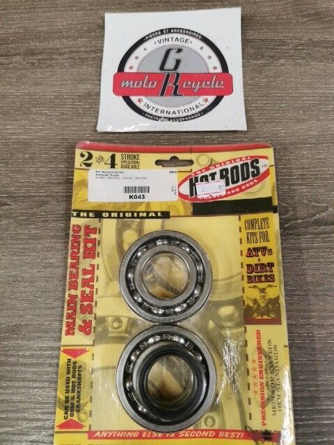 NOS HOT RODS KX250F RMZ250 MAIN BEARING SEAL KIT K043 J53