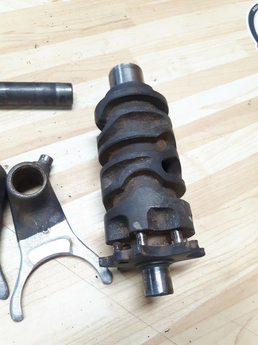 Honda XR250R 1987 gearshift gear shift drum cam transmission fork 24300-KK0-000