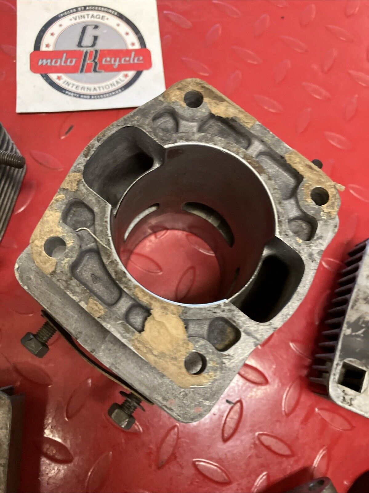 Hirth 220R 493cc 500cc Cylinder Jug Barrel head cover intake manifold flange kit