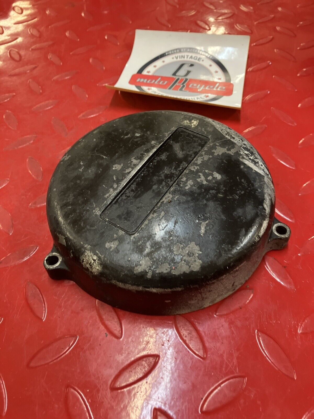 Yamaha RD400 1977 Left crankcase stator generator cover 1976 1978 1979 2