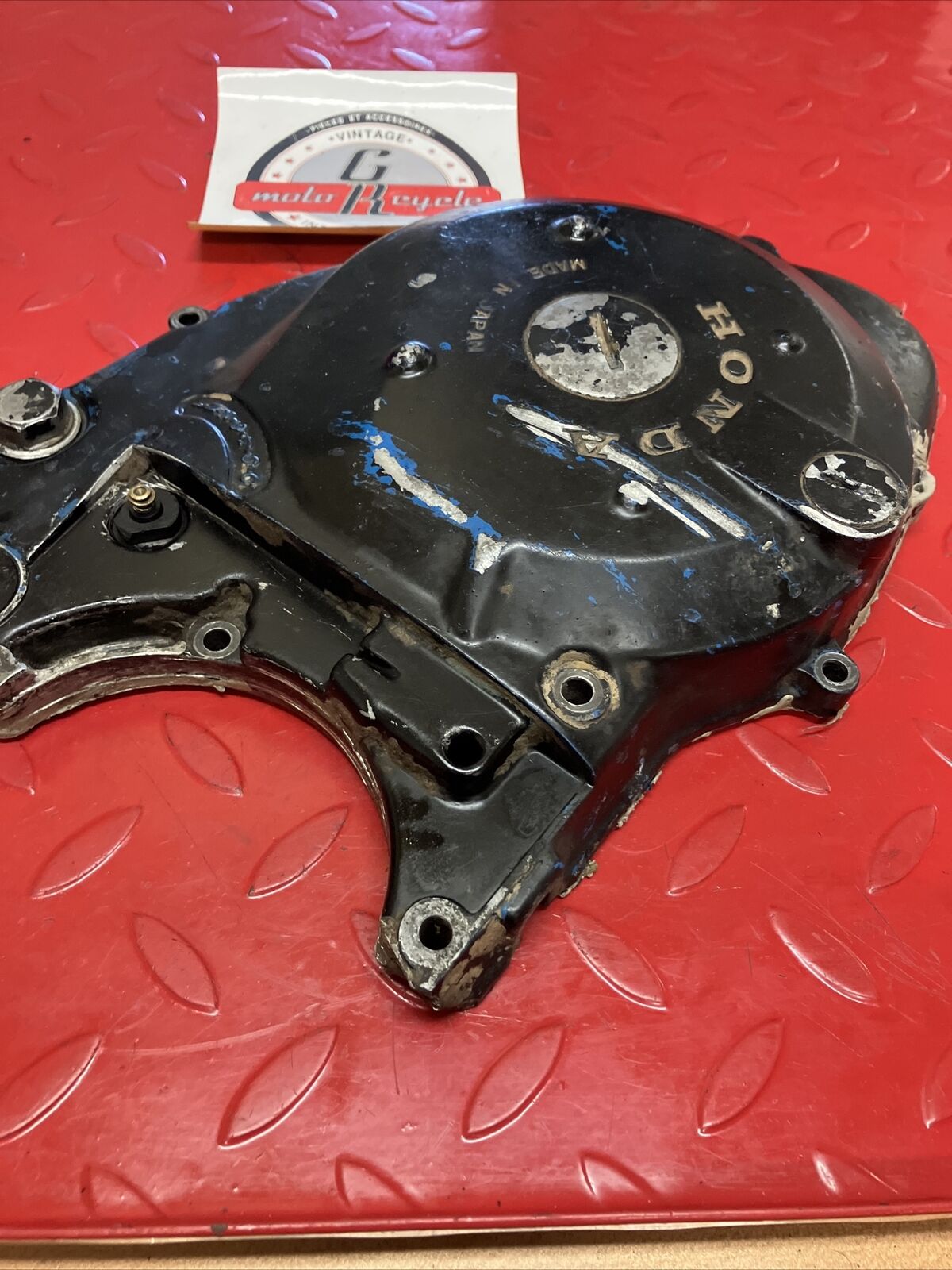 Honda XL250R 1982 Left crankcase stator cover 1983