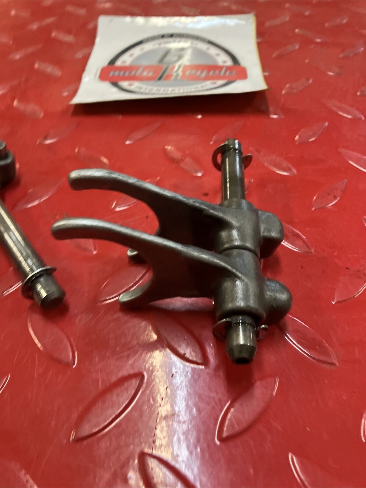Yamaha YZ400 1977 transmission gearshift gear shift forks