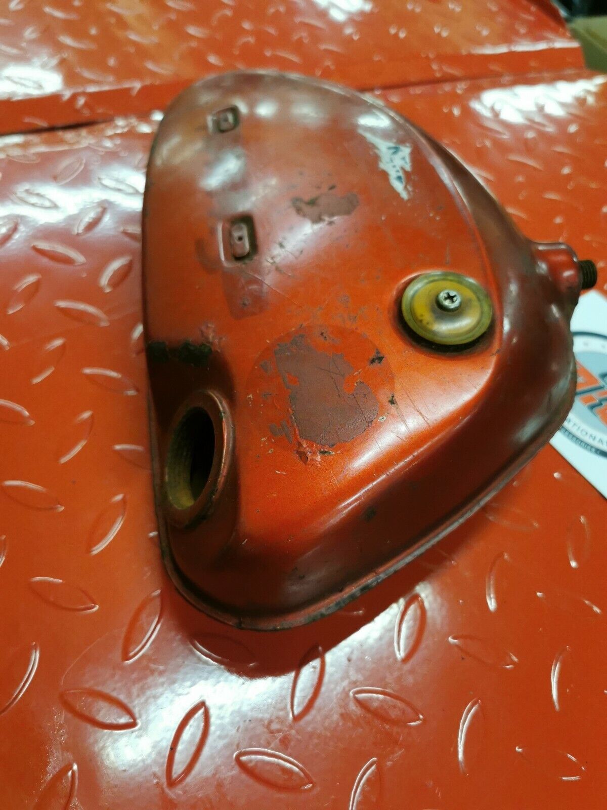 Suzuki X6 1969 oil tank T250 T20 Hustler S125