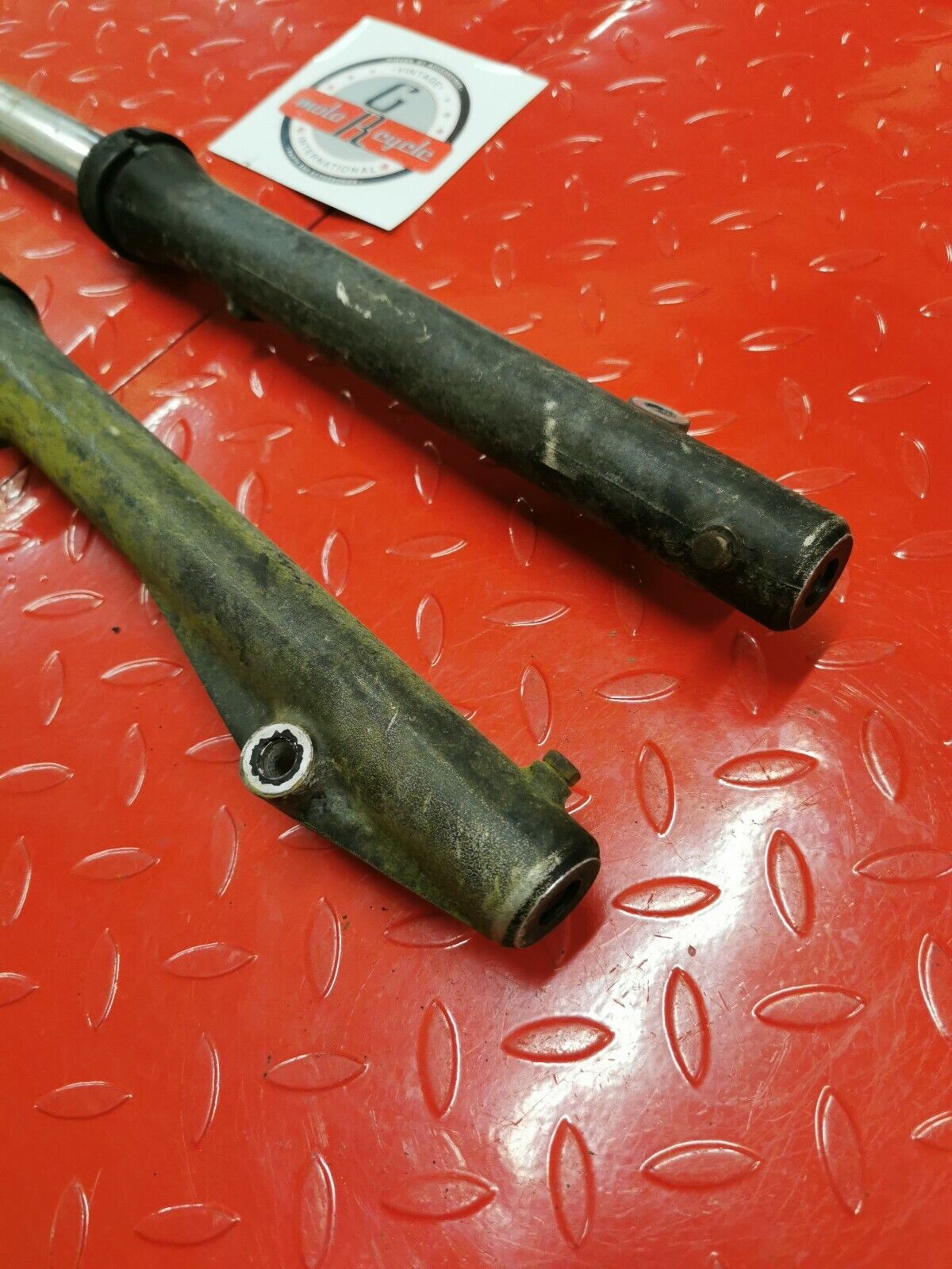 Kawasaki KX80 1979 front forks suspension damper cushion shock absorber