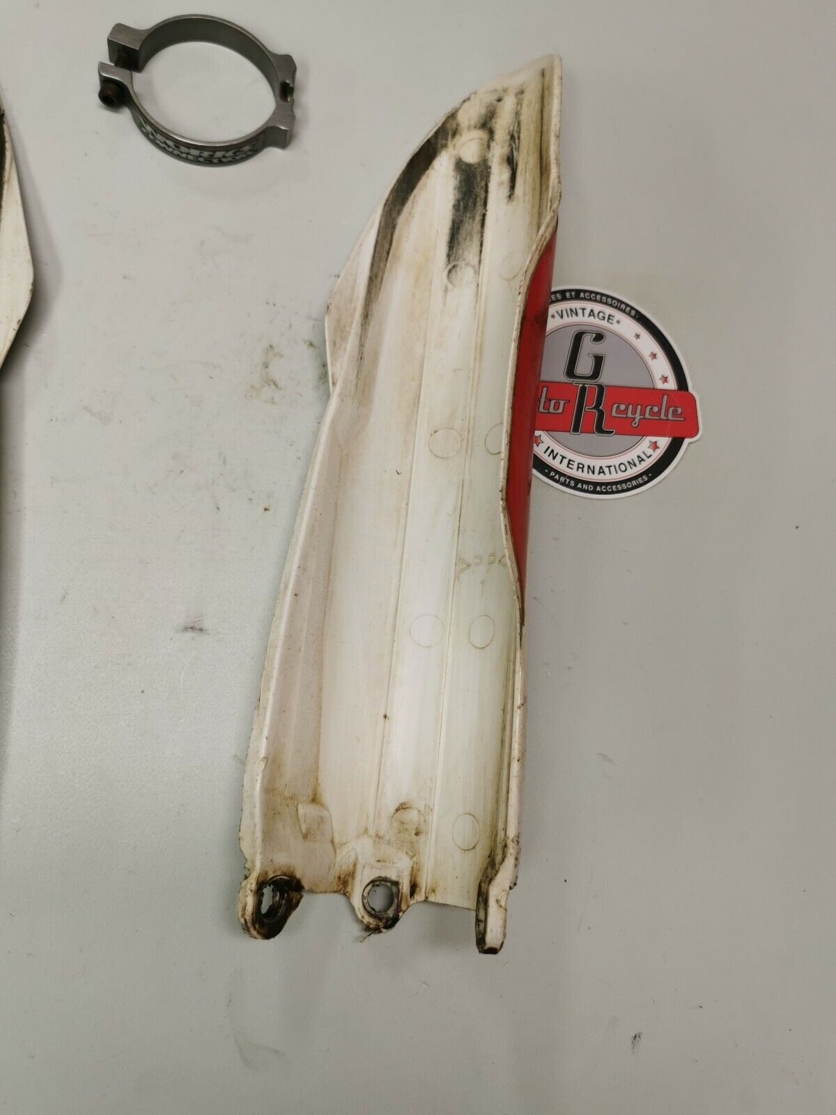 Yamaha YZ250F 2010 front fork guard protector works connection pro launch 12-416